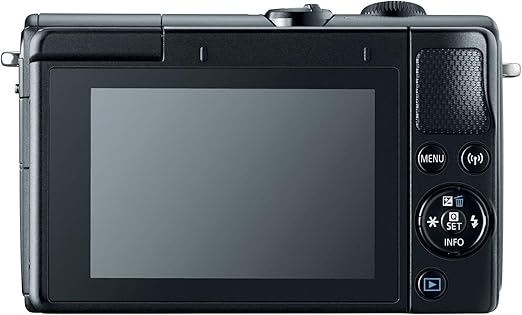 Canon Câmera sem espelho EOS M100 com lente de 15 a 45 mm - Wi-Fi, Bluetooth e NFC (preta)